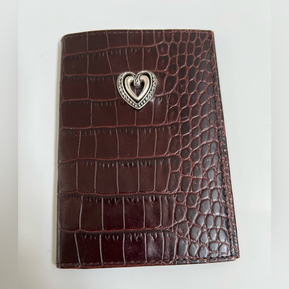 Brighton passport holder Leather